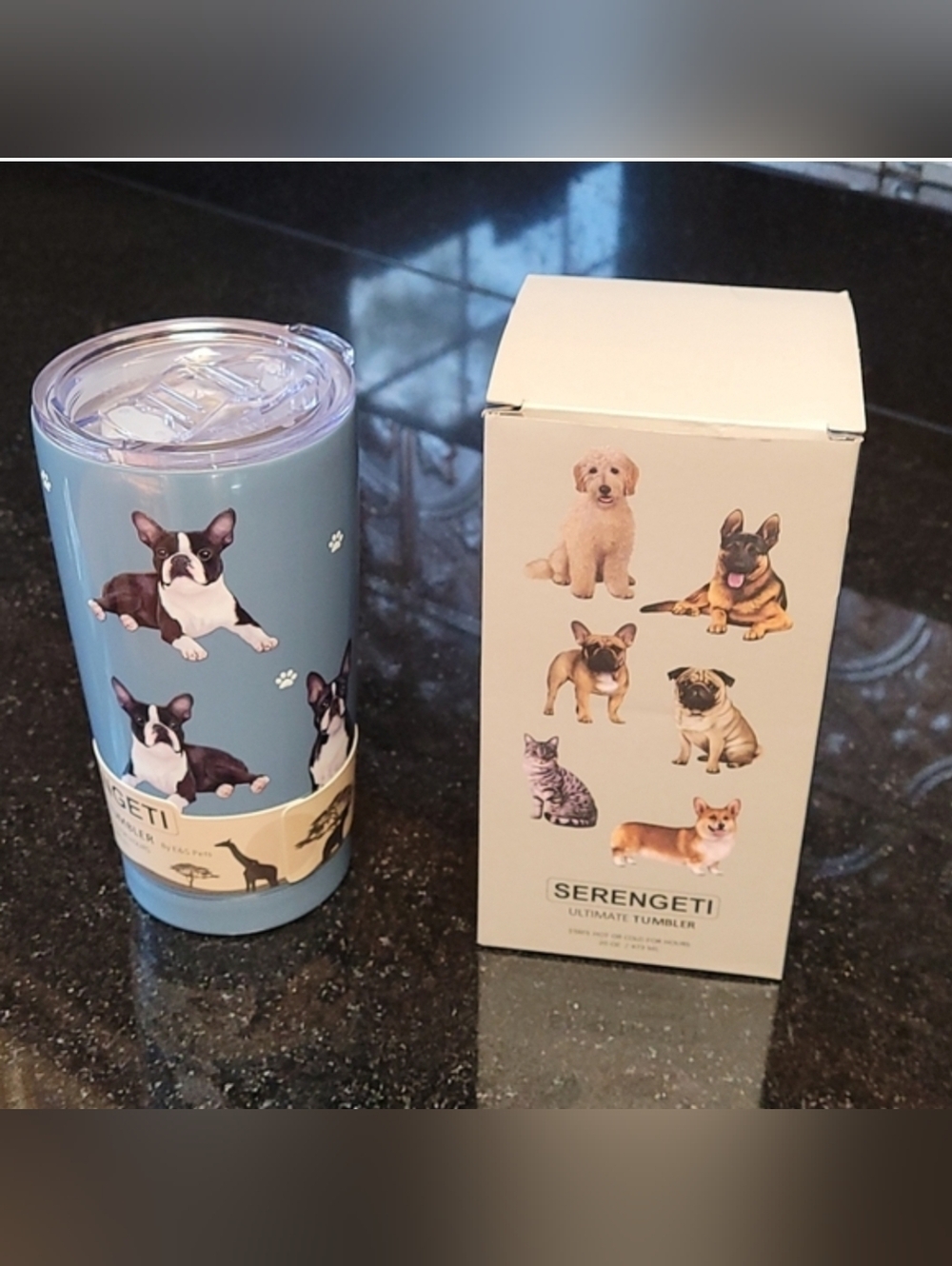 Boston Terrier Tumbler